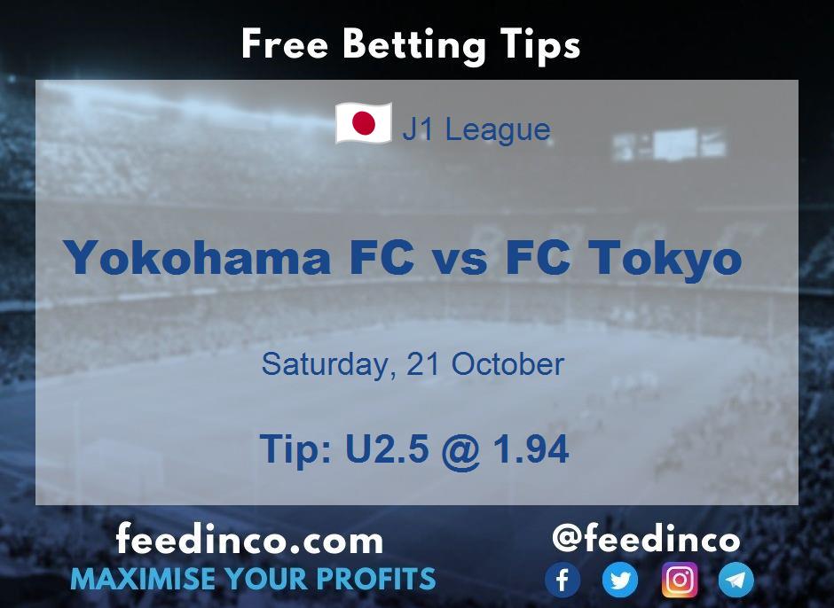 Yokohama FC vs FC Tokyo Prediction