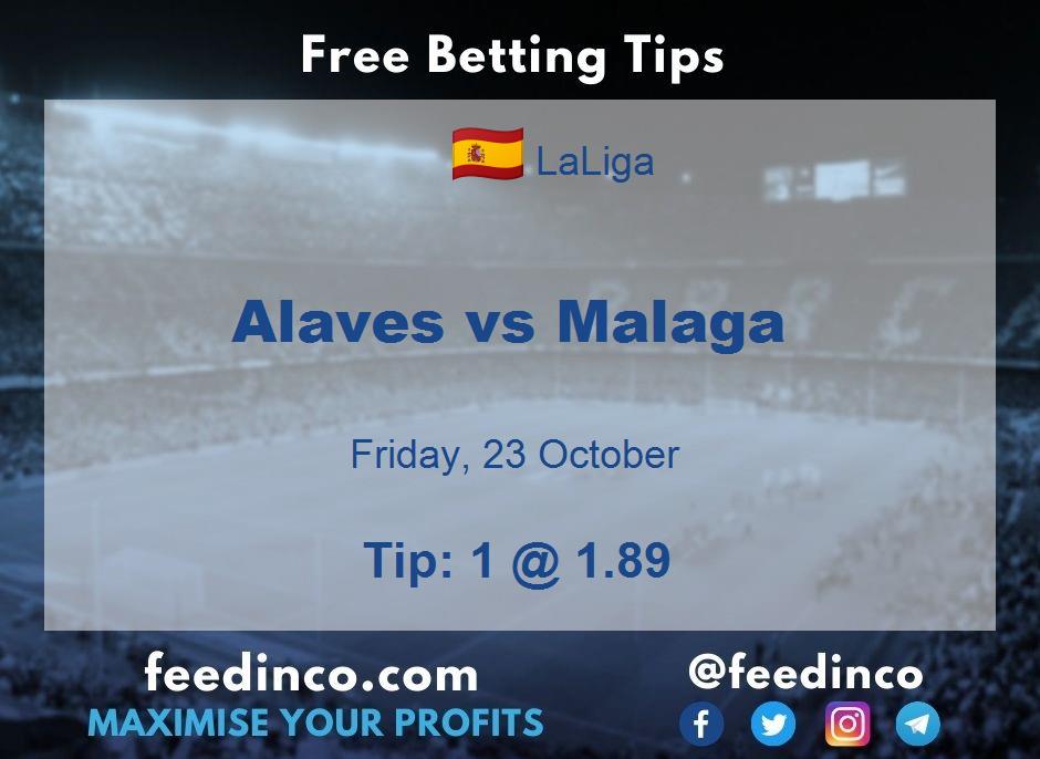 Alaves vs Malaga Prediction Alaves vs Malaga Prediction