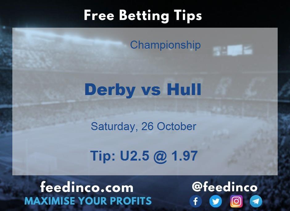 Derby vs Hull Prediction