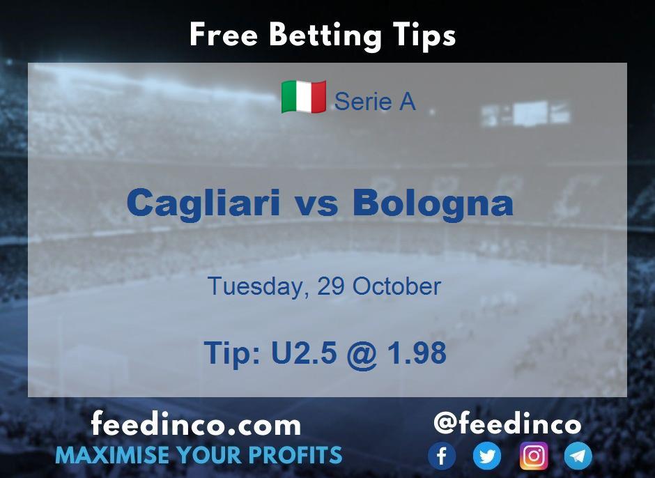 Cagliari vs Bologna Prediction