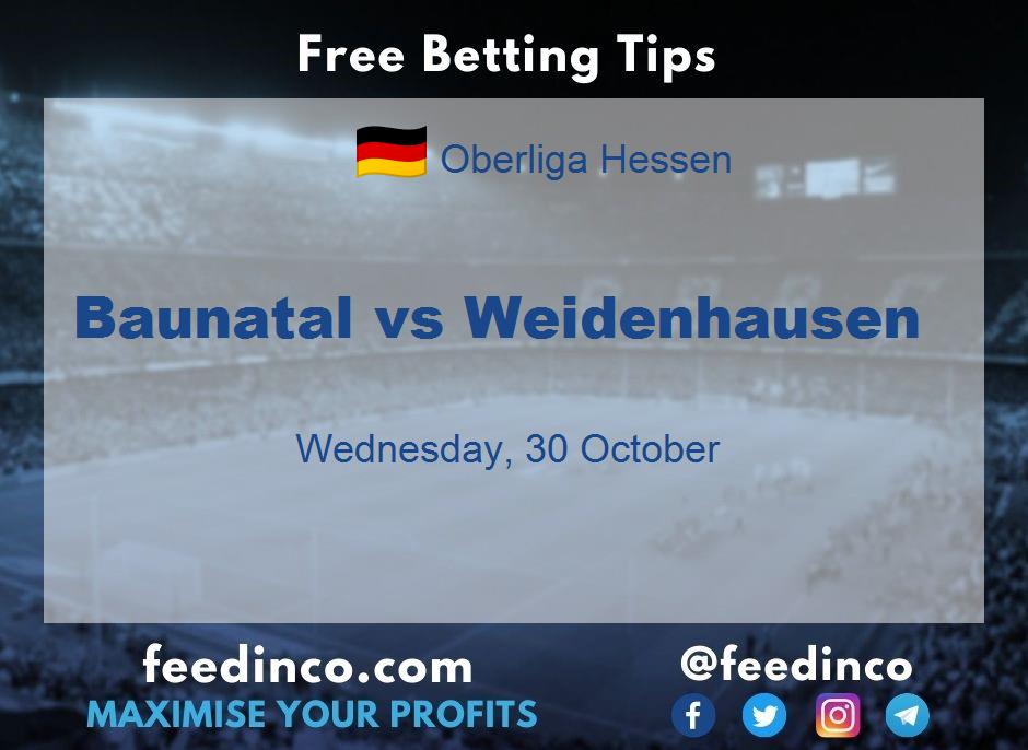 Baunatal vs Weidenhausen Prediction