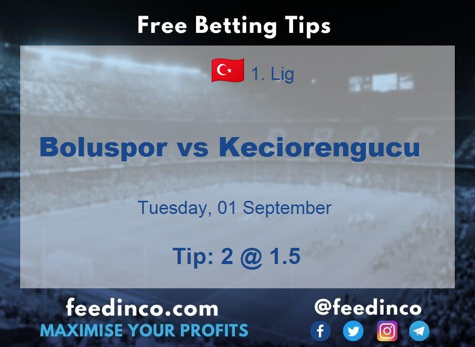 Boluspor vs Keciorengucu Prediction Boluspor vs Keciorengucu Prediction
