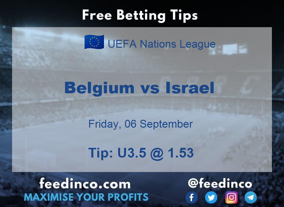 Belgium vs Israel Prediction