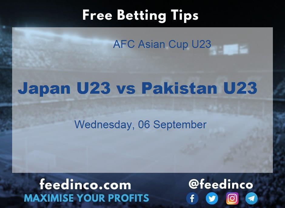 Japan U23 vs Pakistan U23 Prediction