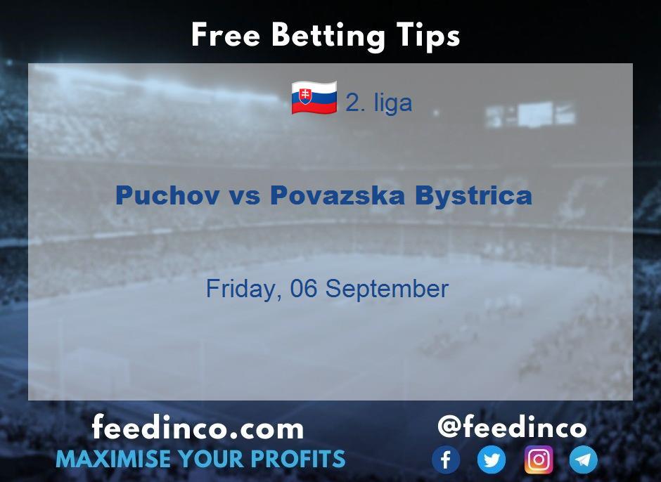 Puchov vs Povazska Bystrica Prediction