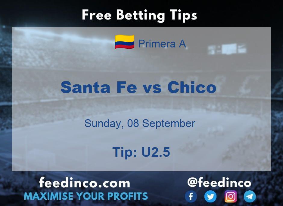 Santa Fe vs Chico Prediction