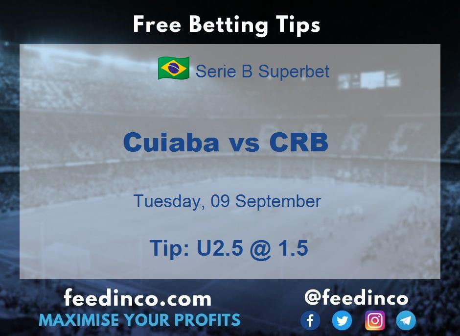 Cuiaba vs CRB Prediction Cuiaba vs CRB Prediction