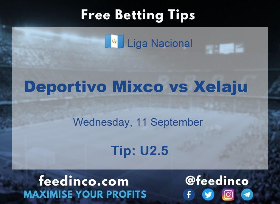 Deportivo Mixco vs Xelaju Prediction