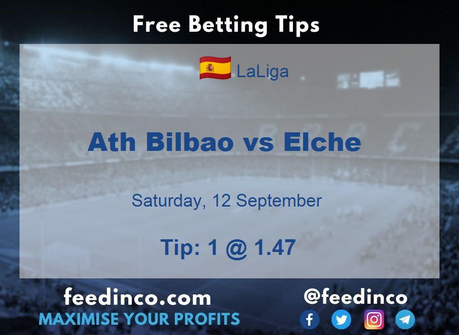 Ath Bilbao vs Elche Prediction