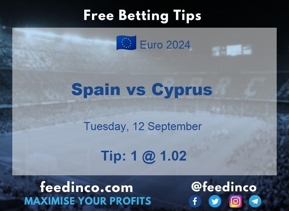 Spain vs Cyprus Prediction