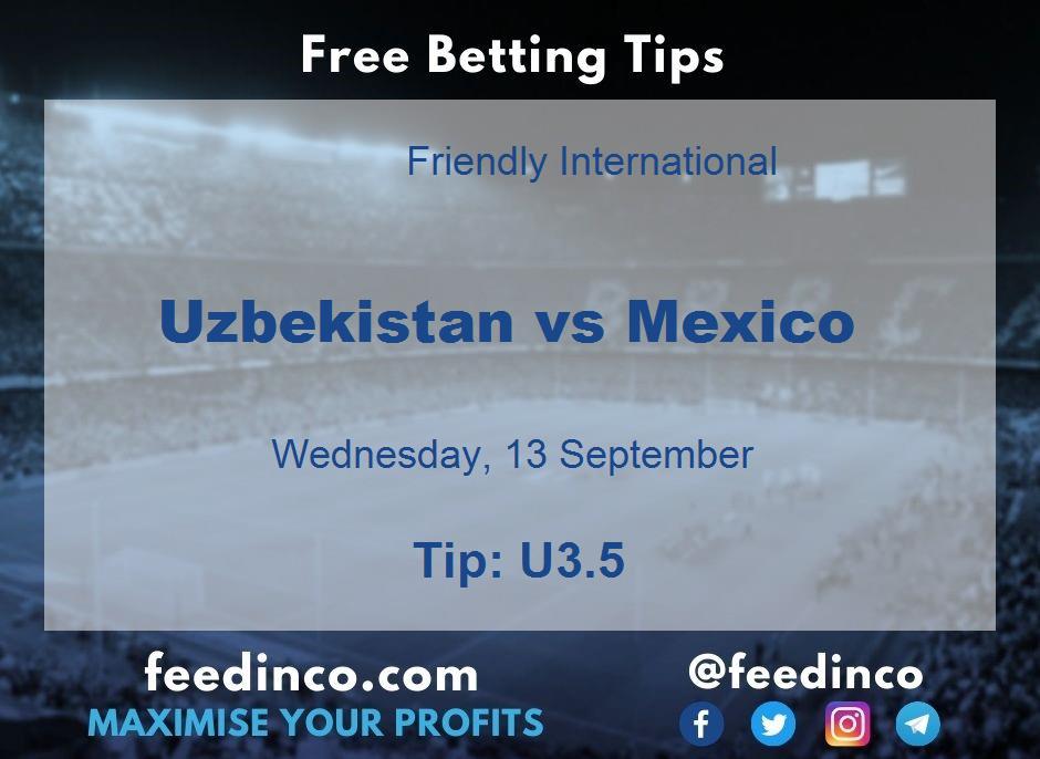 Uzbekistan vs Mexico Prediction