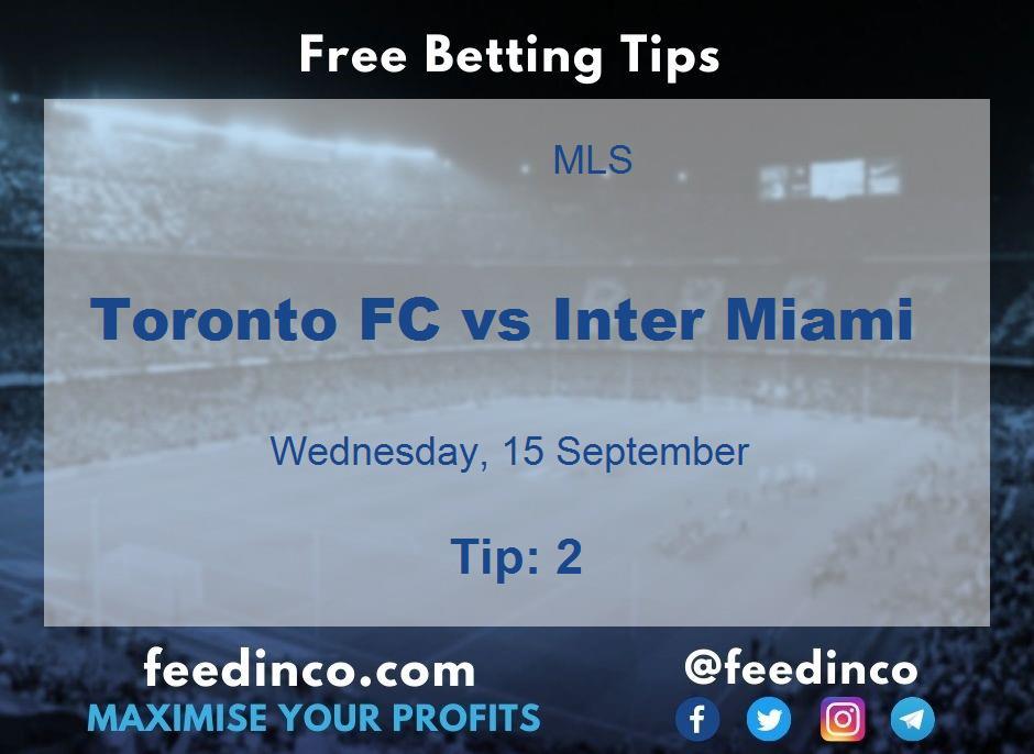 Toronto FC vs Inter Miami Prediction Toronto FC vs Inter Miami Prediction