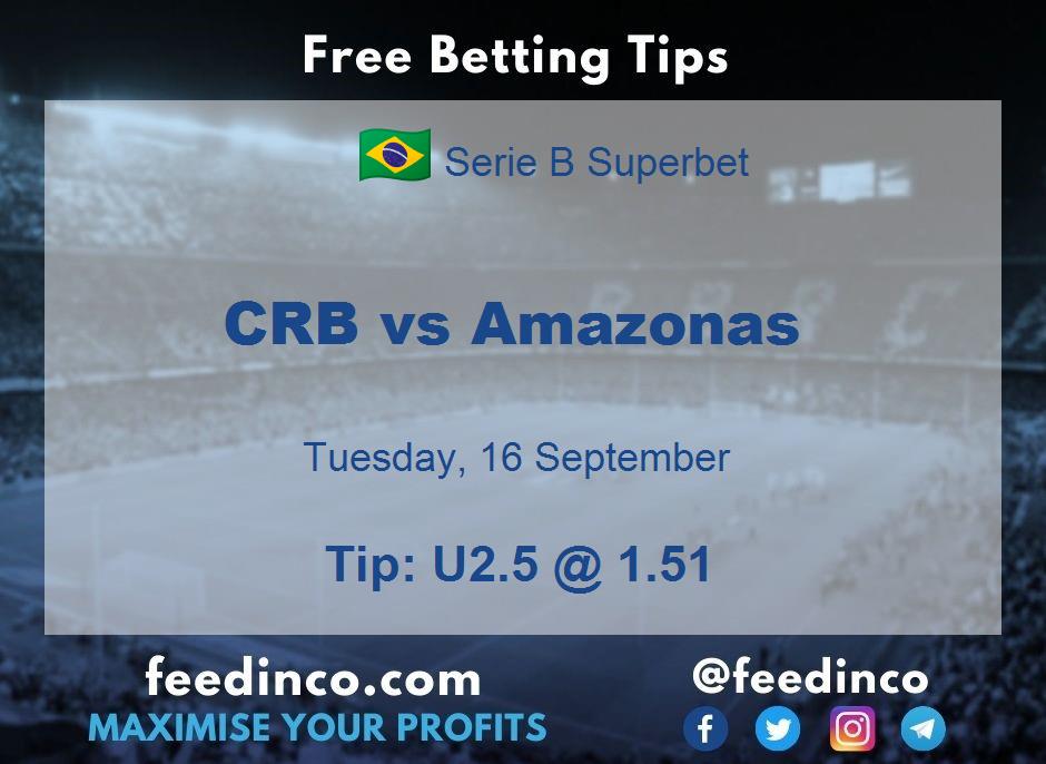 CRB vs Amazonas Prediction