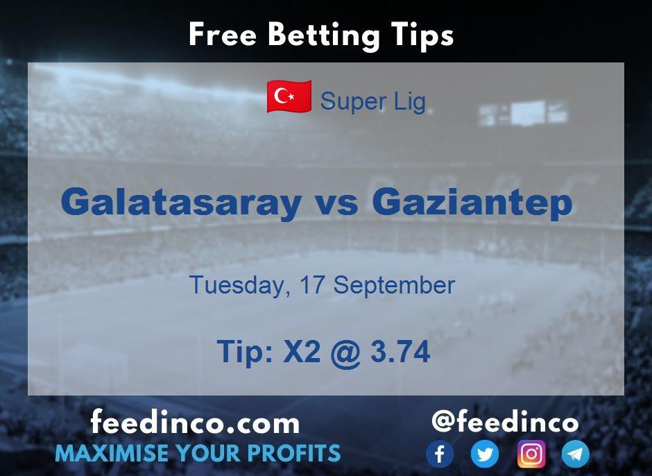 Galatasaray vs Gaziantep Prediction