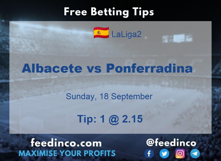 Albacete vs Ponferradina Prediction Albacete vs Ponferradina Prediction