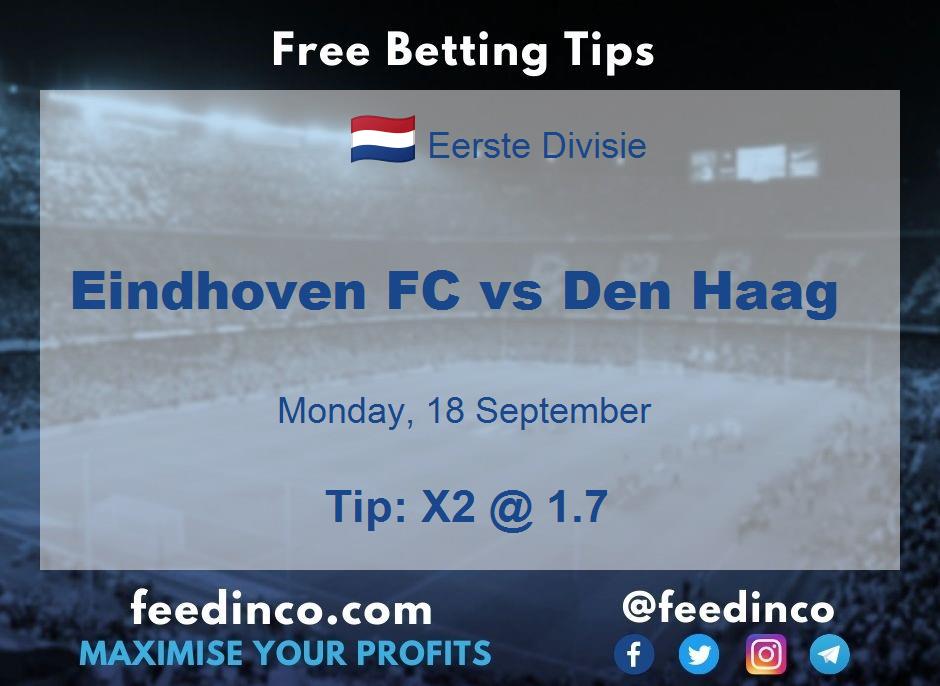 Eindhoven FC vs Den Haag Prediction Eindhoven FC vs Den Haag Prediction