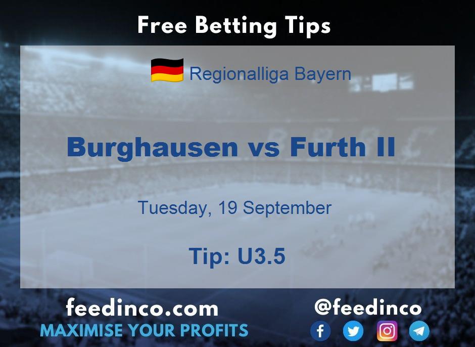Burghausen vs Furth II Prediction Burghausen vs Furth II Prediction