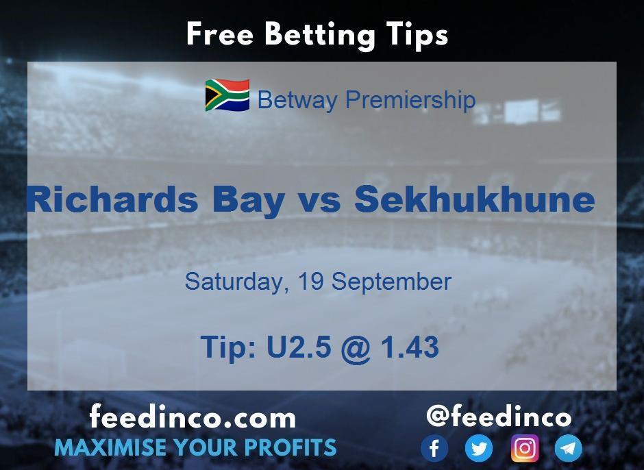 Richards Bay vs Sekhukhune Prediction Richards Bay vs Sekhukhune Prediction