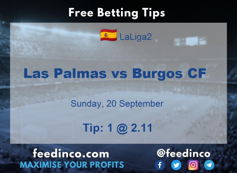 Las Palmas vs Burgos CF Prediction Las Palmas vs Burgos CF Prediction