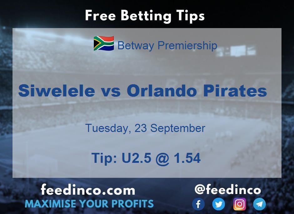 Siwelele vs Orlando Pirates Prediction