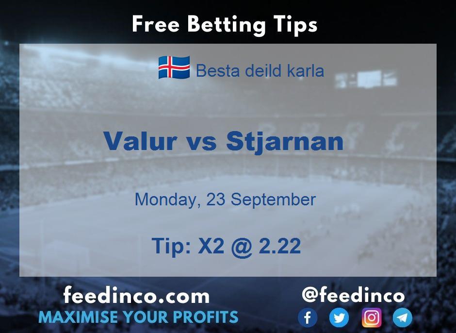 Valur vs Stjarnan Prediction