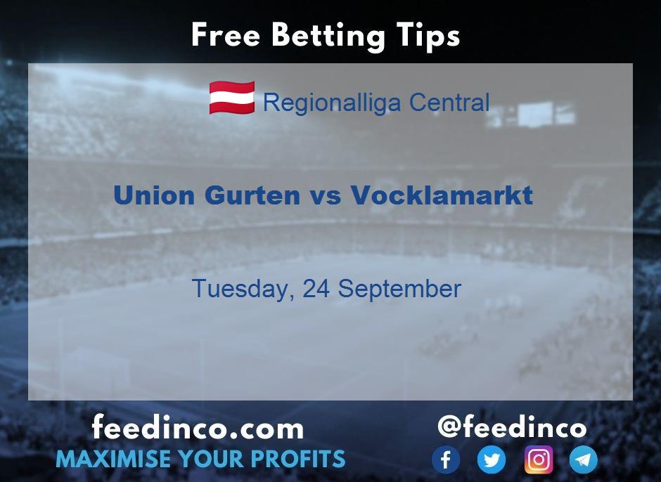 Union Gurten vs Vocklamarkt Prediction