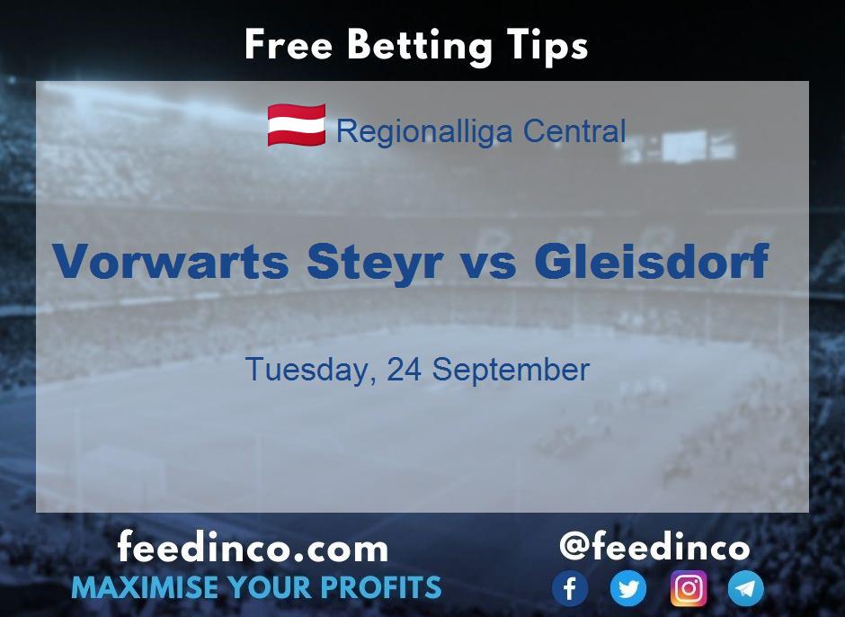 Vorwarts Steyr vs Gleisdorf Prediction