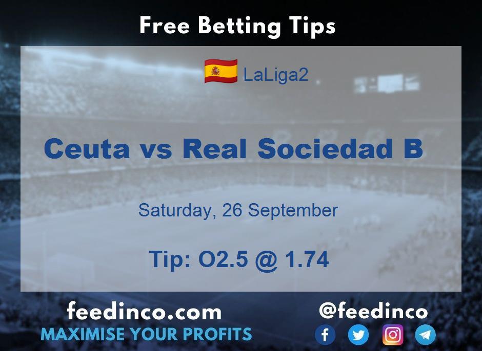 Ceuta vs Real Sociedad B Prediction Ceuta vs Real Sociedad B Prediction