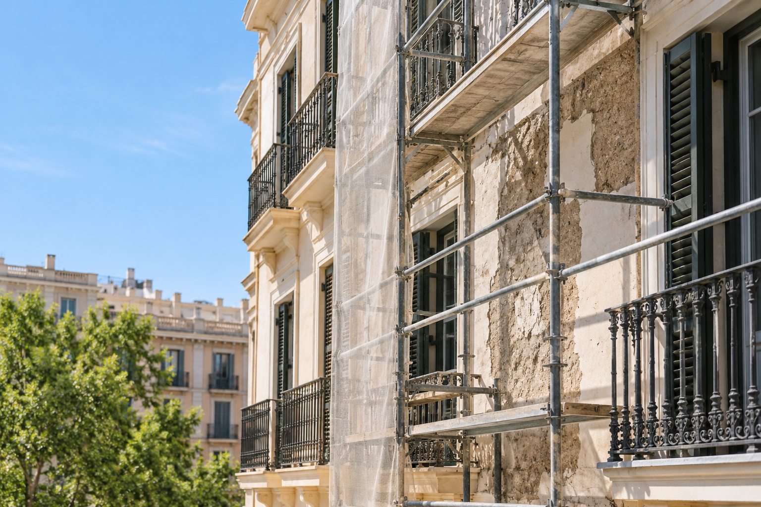 Facade Rehabilitation in Mallorca: When Damage Is More Than Just Aesthetic