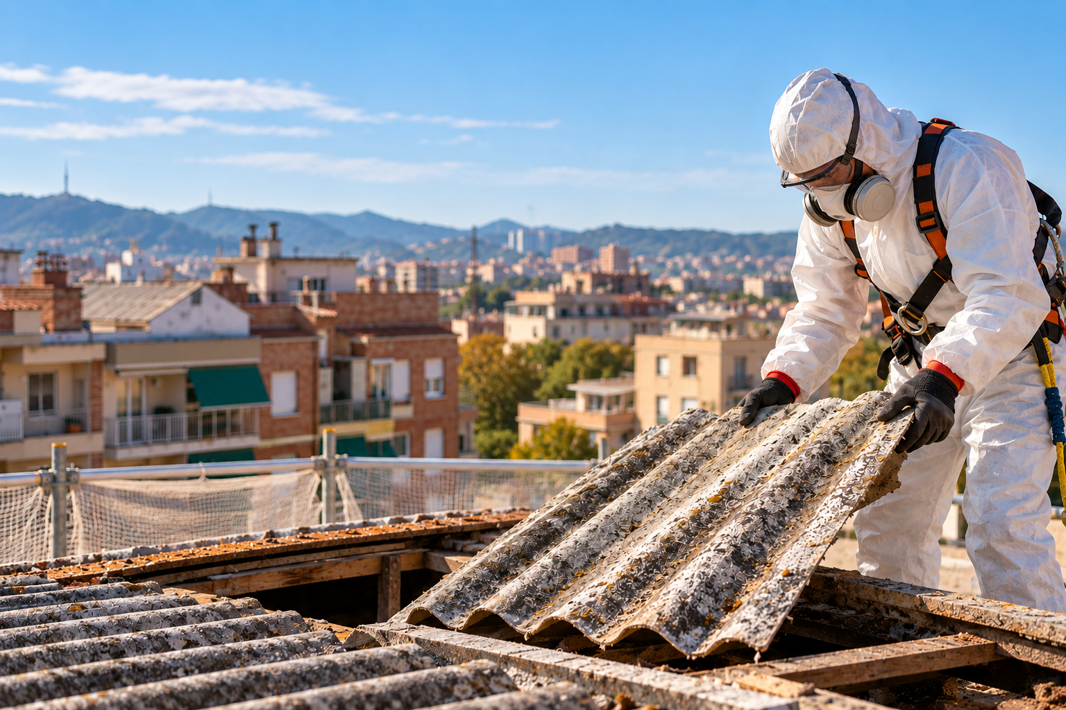 Amiant en comunitats: què diu la nova normativa catalana
