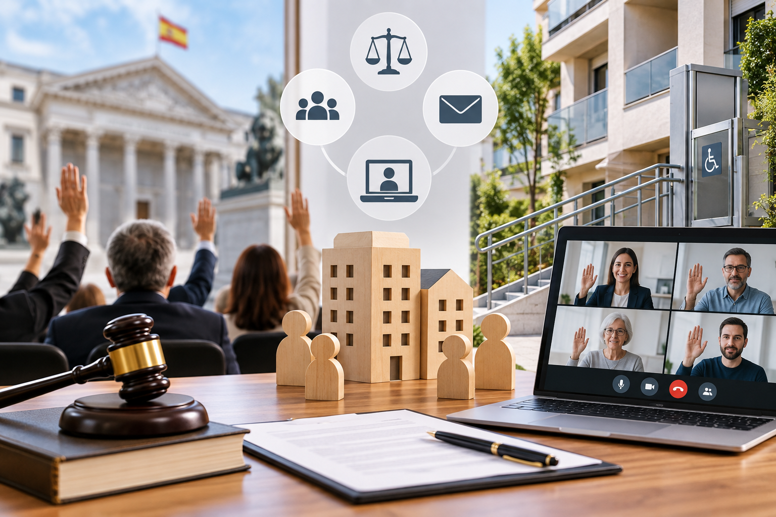 Acords en junta de propietaris: majories i novetats legals
