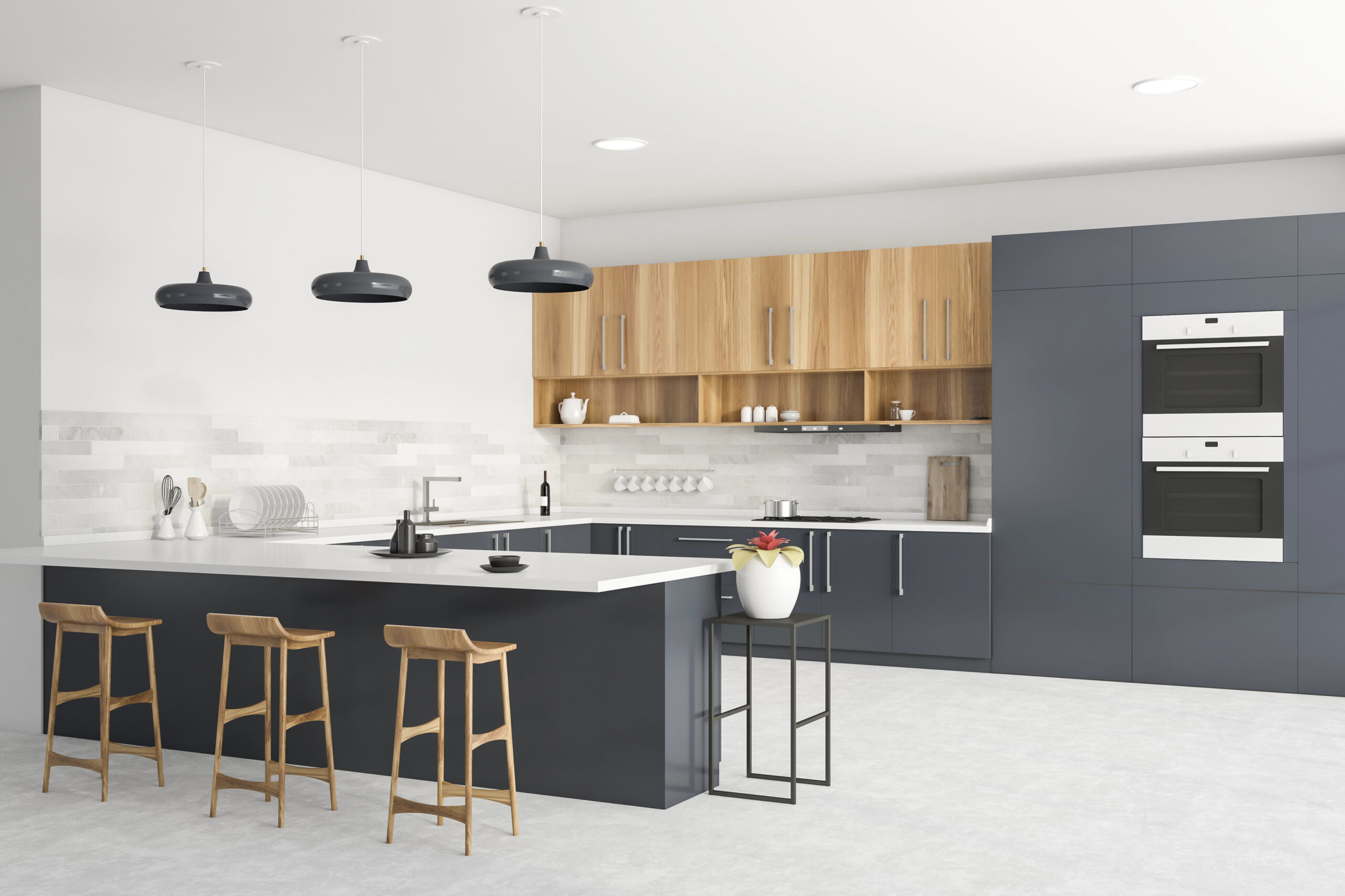 Open kitchens: advantages, disadvantages, and solutions to maximize space