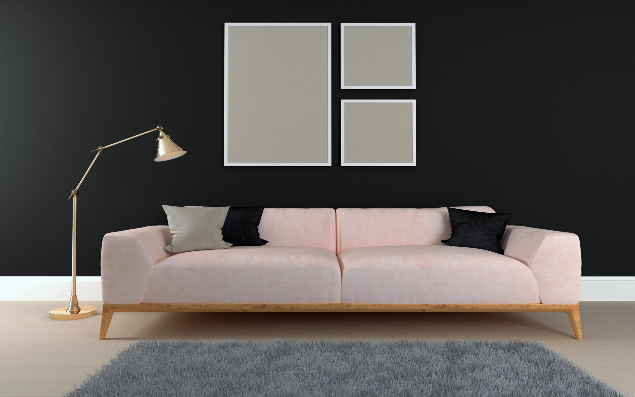 How to light a dark painted room and make it feel bigger and more welcoming