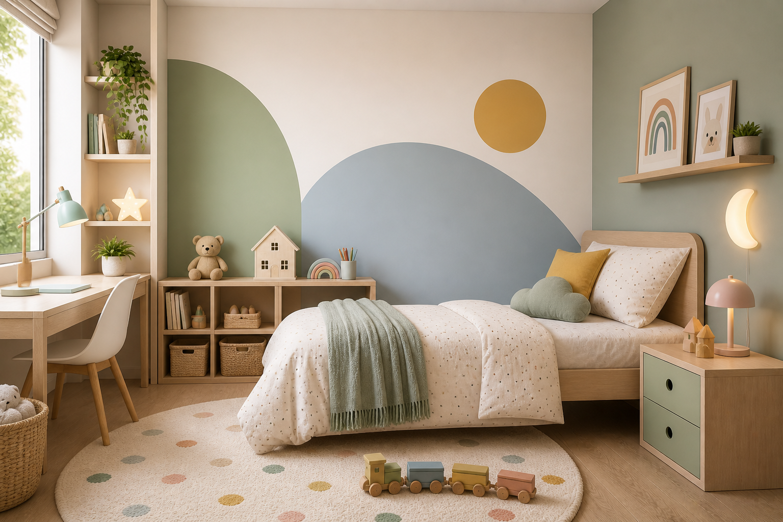Kids bedroom paint trends 2026: colors, styles and modern design ideas