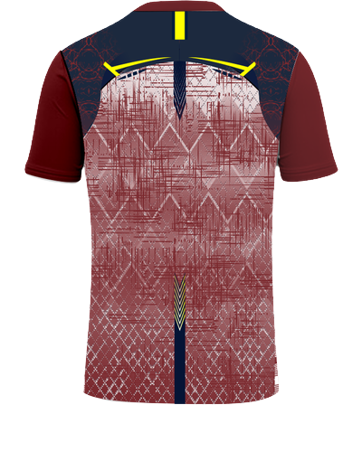 Volleyball Kit 45 - Back View
