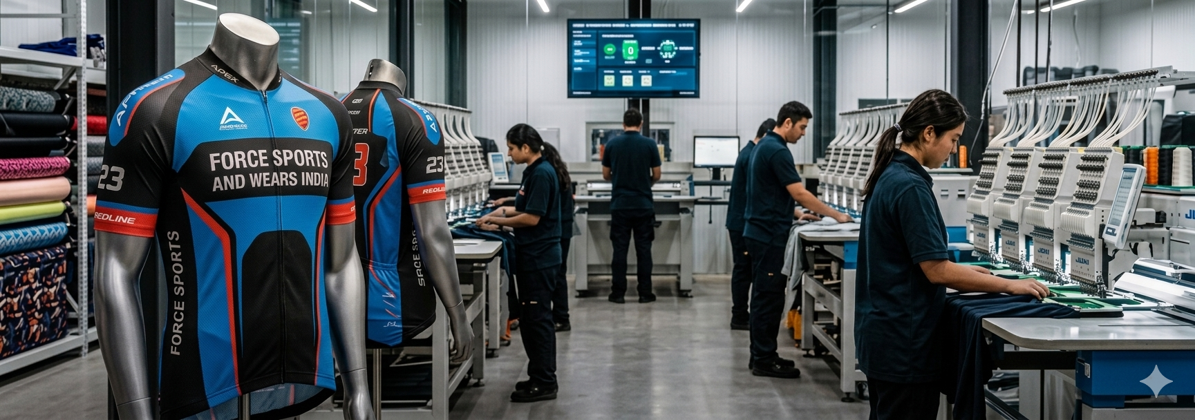Force Sports and Wears India — custom sportswear manufacturing in Mumbai