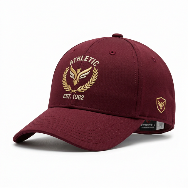 Elite Cap - Deep Maroon