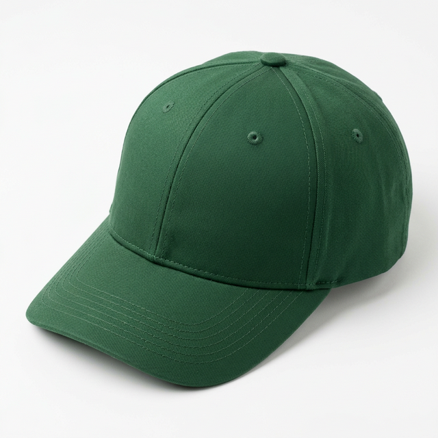Plain Performance Cap - Forest Green