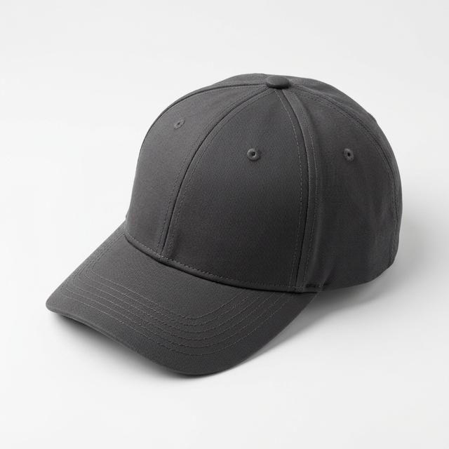 Plain Performance Cap - Charcoal Grey