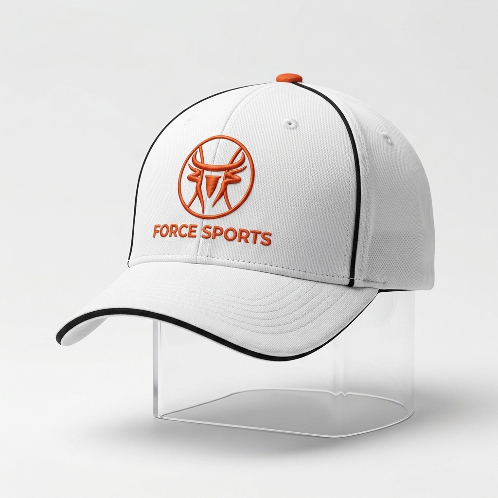 Fast Fast Food Staff Cap Mockup 1