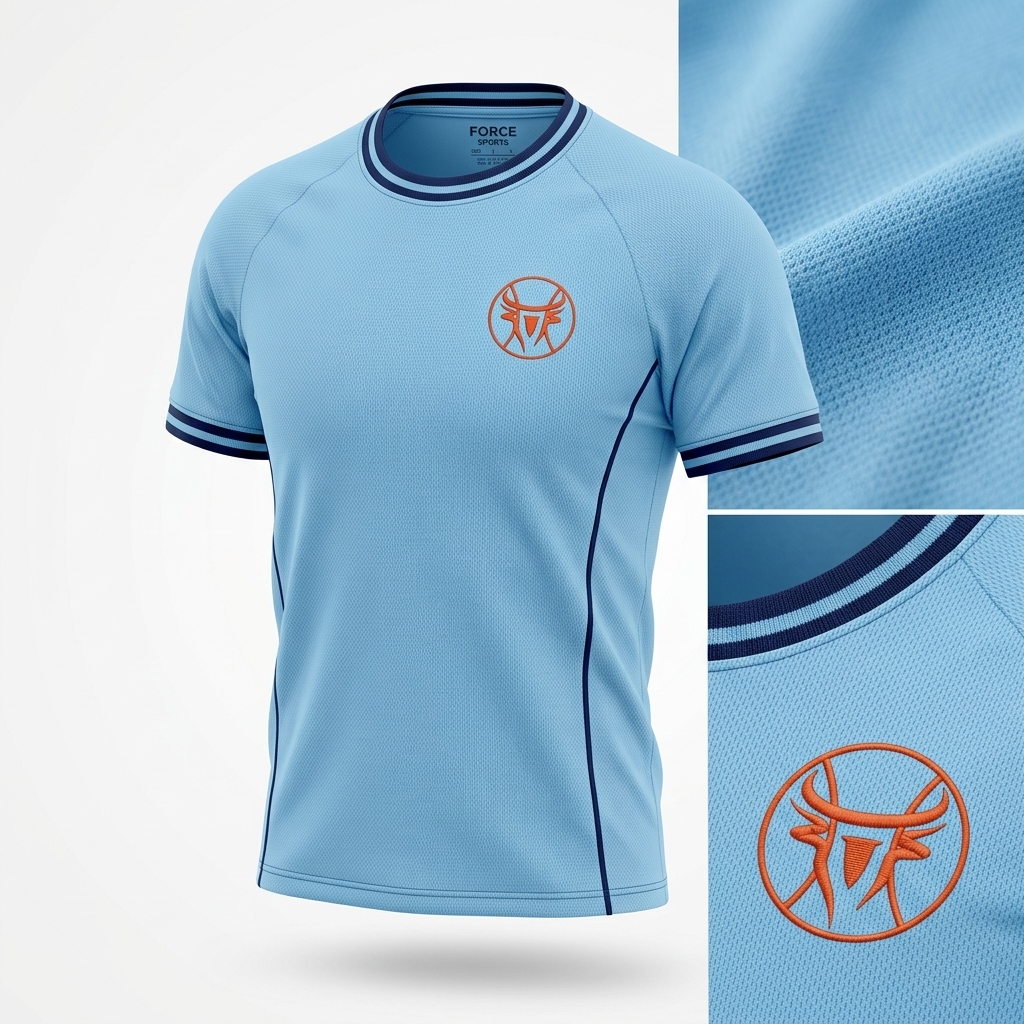 School School Uniform Tshirt Lightblue 1781781081549