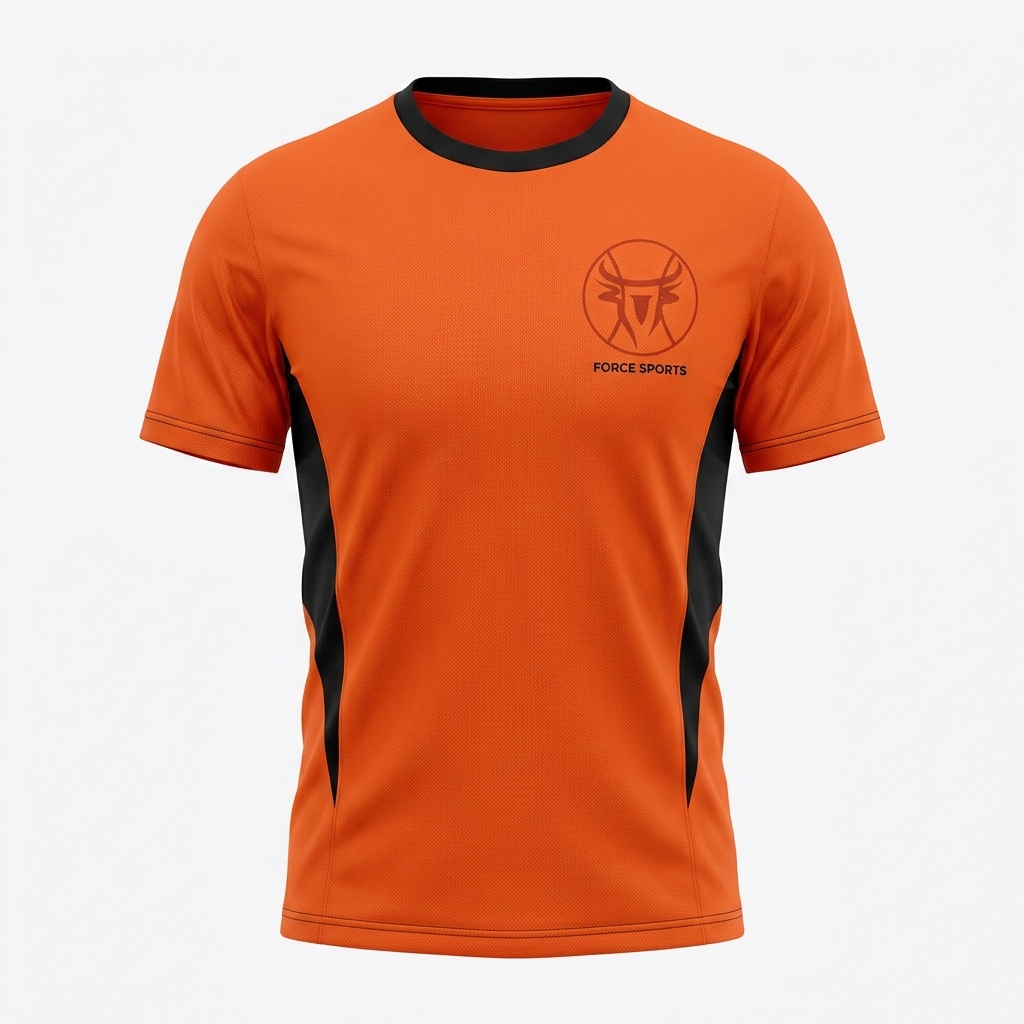 School School Uniform Tshirt Orange 1781781102848
