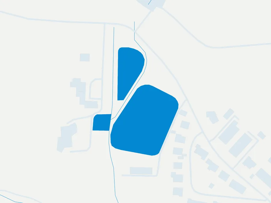 Kartenillustration der Umgebung von Angelpark Ötisheim