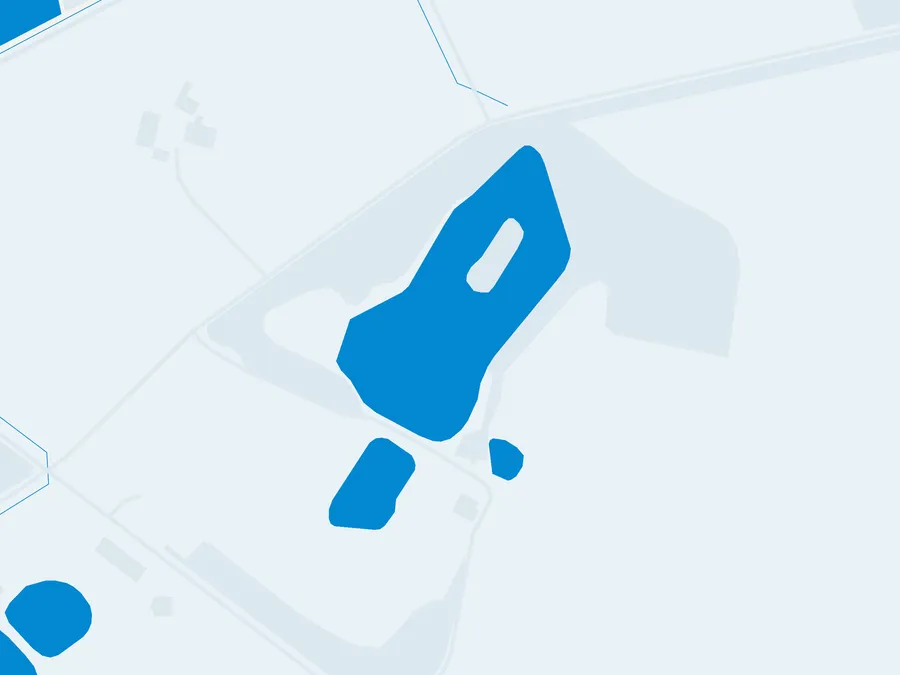 Kartenillustration der Umgebung von Angelteiche Leitingshof