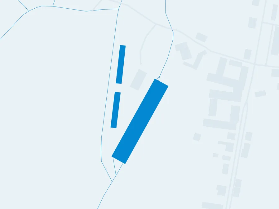 Kartenillustration der Umgebung von Forellenhof Locktow (Binnenfischerei Potsdam GbR)