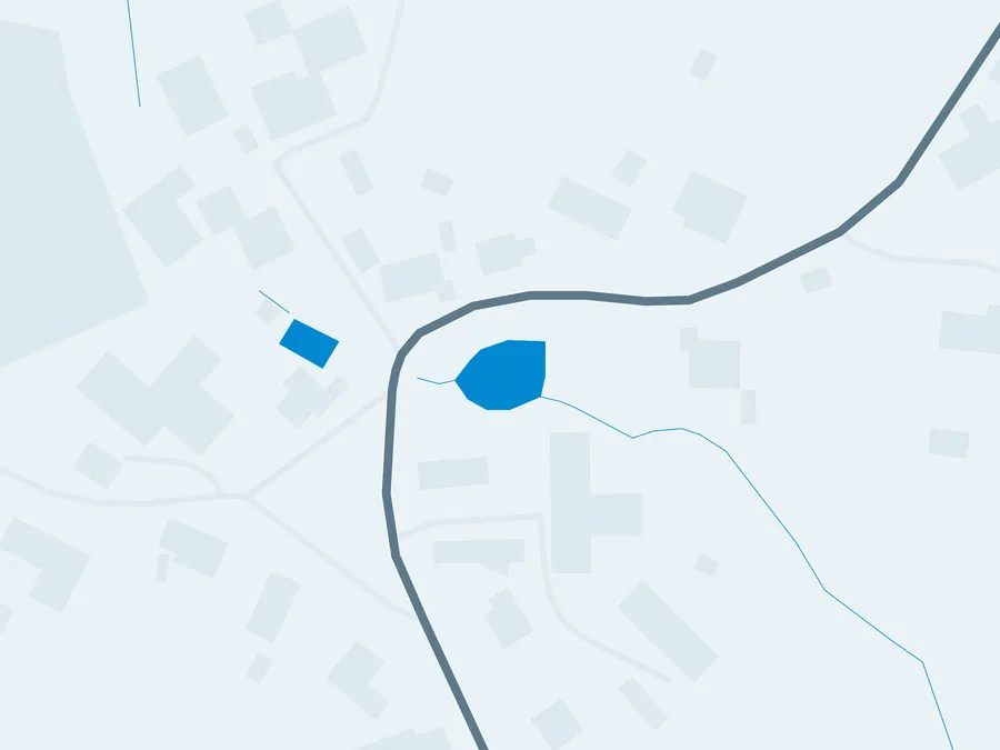Kartenillustration der Umgebung von Forellensee Blocksdorf