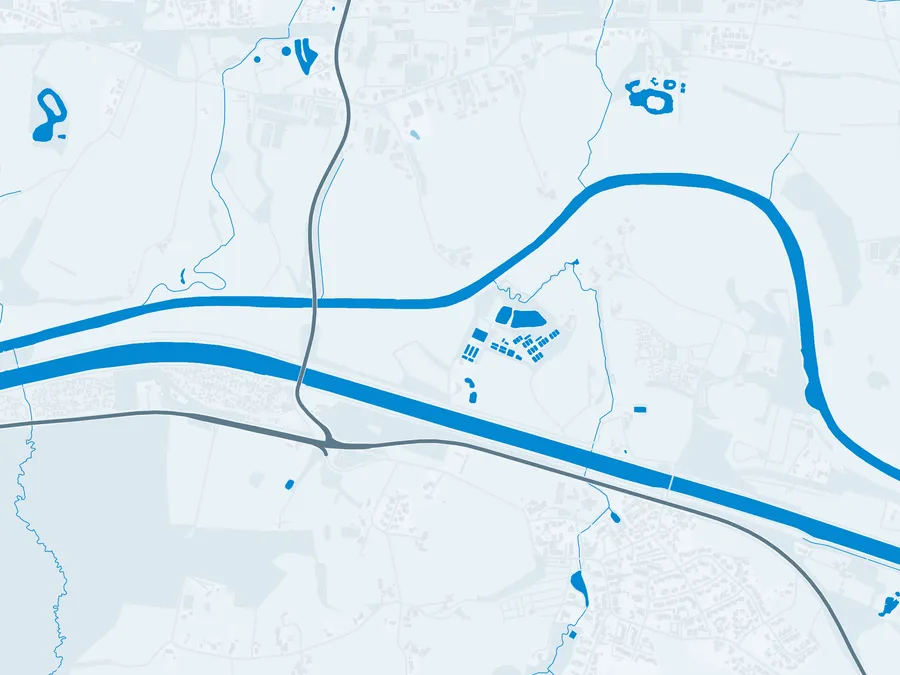 Kartenillustration der Umgebung von Forellenzentrum Naroda