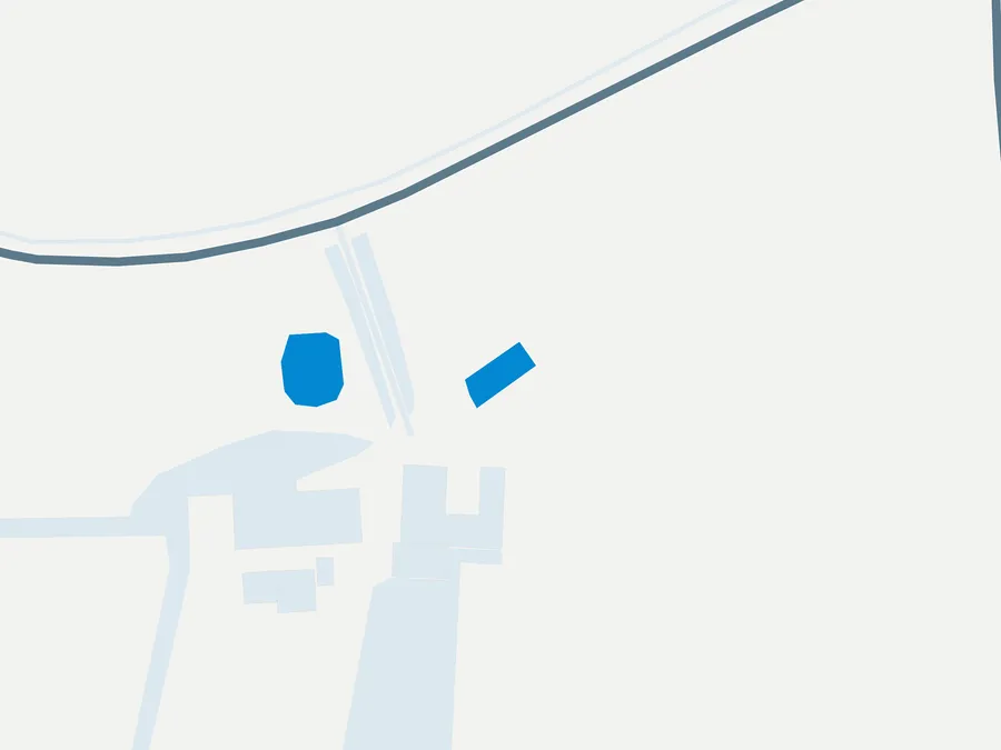 Kartenillustration der Umgebung von Angelzentrum Lohmann