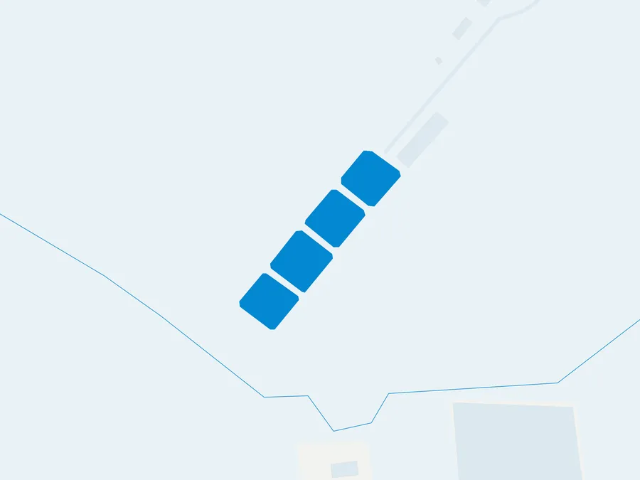 Kartenillustration der Umgebung von Bredenberger Fischerhof