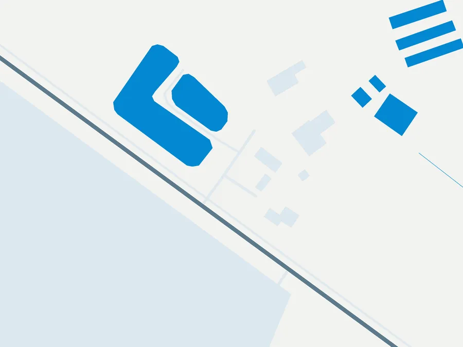 Kartenillustration der Umgebung von Pücherts Forellenhof